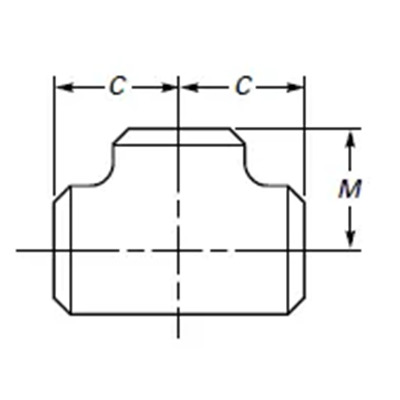 Stainless Steel Butt-Welding Fittings Tee JIS2